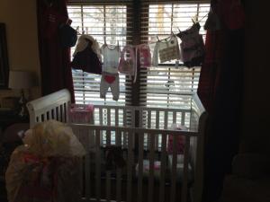 Crib and Clothes